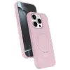 Apple İphone 14 Pro Max Regal Magsafe Standlı Kapak - Açık Pembe