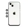 Apple İphone 14 Shine Kamera Lens - Gümüş