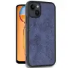 Apple İphone 15 Kılıf Aras Deri Kapak - Lacivert