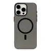 Apple İphone 15 Pro Kılıf Anka Pc Magneticsafe Sert Metal Kapak - Siyah