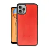 Apple İphone 15 Pro Kılıf Aras Deri Kapak - Kırmızı