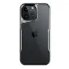 Apple İphone 15 Pro Kılıf Boyi Silikon Kapak - Titan Gri