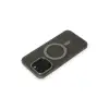 Apple İphone 15 Pro Kılıf Lodos Magneticsafe Mat Kapak - Titan Gri