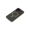Apple İphone 15 Pro Kılıf Lodos Magneticsafe Mat Kapak - Titan Gri
