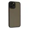 Apple İphone 15 Pro Kılıf Montreal Silikon Kapak - Siyah