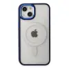 Apple İphone 15 Pro Kılıf Room Magneticsafe Silikon - Lacivert