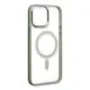 Apple İphone 15 Pro Kılıf Room Magneticsafe Silikon - Su Yeşili