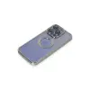 Apple İphone 15 Pro Kılıf Slot Silikon - Gümüş