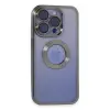 Apple İphone 15 Pro Kılıf Slot Silikon - Titan Gri