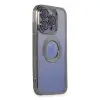 Apple İphone 15 Pro Kılıf Slot Silikon - Titan Gri