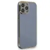 Apple İphone 15 Pro Kılıf Volet Silikon - Mavi