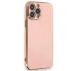 Apple İphone 15 Pro Kılıf Volet Silikon - Pembe