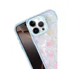 Apple İphone 15 Pro Lumi Desenli Kapak - Mavi
