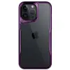 Apple İphone 15 Pro Max Kılıf Boyi Silikon Kapak - Derin Mor