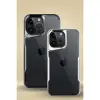 Apple İphone 15 Pro Max Kılıf Boyi Silikon Kapak - Siyah