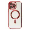 Apple İphone 15 Pro Max Kılıf Kross Magneticsafe Kapak - Kırmızı