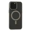 Apple İphone 15 Pro Max Kılıf Lodos Magneticsafe Mat Kapak - Titan Gri