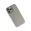 Apple İphone 15 Pro Max Kılıf Modos Metal Kapak - Siyah