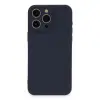 Apple İphone 15 Pro Max Kılıf Nano İçi Kadife Silikon - Lacivert