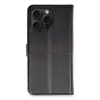 Apple İphone 15 Pro Max Kılıf Trend S Plus Kapaklı Kılıf - Siyah