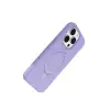 Apple İphone 15 Pro Max Regal Magsafe Standlı Kapak - Lila