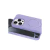 Apple İphone 15 Pro Max Regal Magsafe Standlı Kapak - Lila