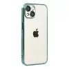 Apple İphone 15 Razer Lensli Silikon - Yeşil