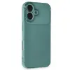Apple İphone 16 Kılıf Auto Focus Karbon Kapak - Koyu Yeşil