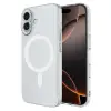 Apple İphone 16 Plus Kılıf Magneticsafe Şeffaf Silikon - Şeffaf