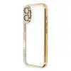Apple İphone 16 Plus Kılıf Razer Lensli Silikon - Gold
