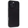 Apple İphone 16 Pro Kılıf Auto Focus Karbon Kapak - Siyah