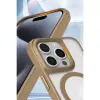 Apple İphone 16 Pro Kılıf Enka Magsafe Silikon Kılıf - Şeffaf