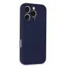 Apple İphone 16 Pro Kılıf First Silikon - Lacivert