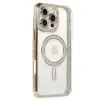 Apple İphone 16 Pro Kılıf Joke Simli Magneticsafe Kılıf - Gold