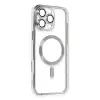 Apple İphone 16 Pro Kılıf Kross Magneticsafe Kapak - Gümüş
