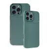 Apple İphone 16 Pro Max Kılıf Auto Focus Karbon Kapak - Koyu Yeşil