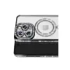 Apple İphone 16 Pro Max Kılıf Joke Simli Magneticsafe Kılıf - Siyah