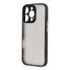 Apple İphone 16 Pro Max Kılıf Montreal Silikon Kapak - Siyah