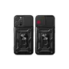Apple İphone 16 Pro Max Kılıf Pars Lens Yüzüklü Silikon - Siyah