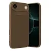 Apple İphone 17 Air Auto Focus Karbon Kapak - Kahverengi