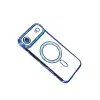Apple İphone 17 Air Joke Simli Magneticsafe Kılıf - Mavi