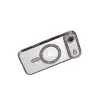 Apple İphone 17 Air Joke Simli Magneticsafe Kılıf - Pembe