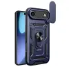 Apple İphone 17 Air Pars Lens Yüzüklü Silikon - Lacivert
