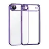 Apple İphone 17 Air Razer Lensli Silikon - Mor
