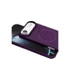 Apple İphone 17 Air Regal Magsafe Standlı Kapak - Derin Mor