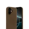 Apple İphone 17 First Silikon - Kahverengi