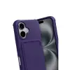 Apple İphone 17 Kelvin Kartvizitli Silikon - Derin Mor