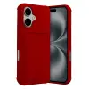 Apple İphone 17 Kelvin Kartvizitli Silikon - Kırmızı