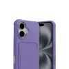 Apple İphone 17 Kelvin Kartvizitli Silikon - Lila