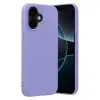 Apple İphone 17 Nano İçi Kadife Silikon - Lila